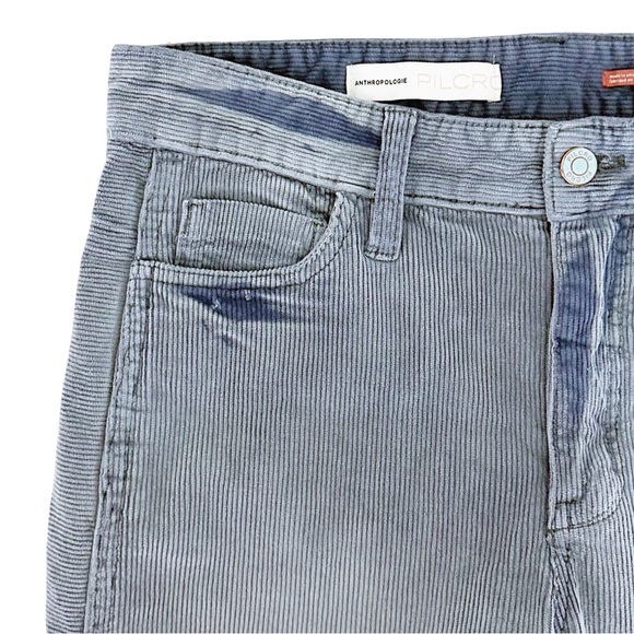 Anthropologie Pilcro Corduroy Slim Boyfriend Pants Size 27 - Picture 9 of 15